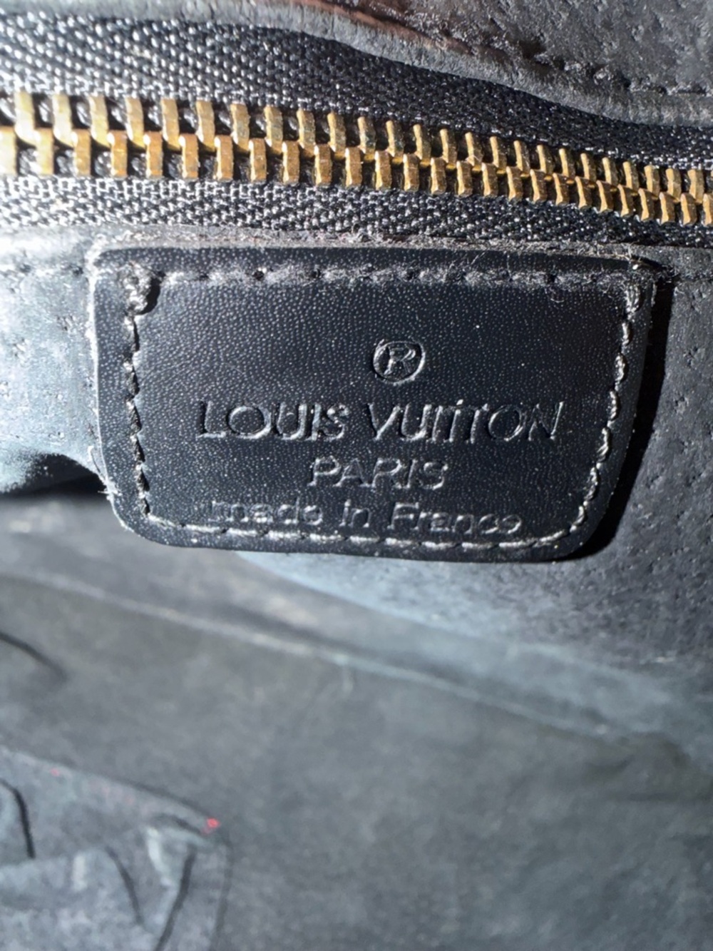 LOUIS VUITTON Epi Leather Sablon Handbag Black Tophandle bag - Fair condition - Picture 10 of 12